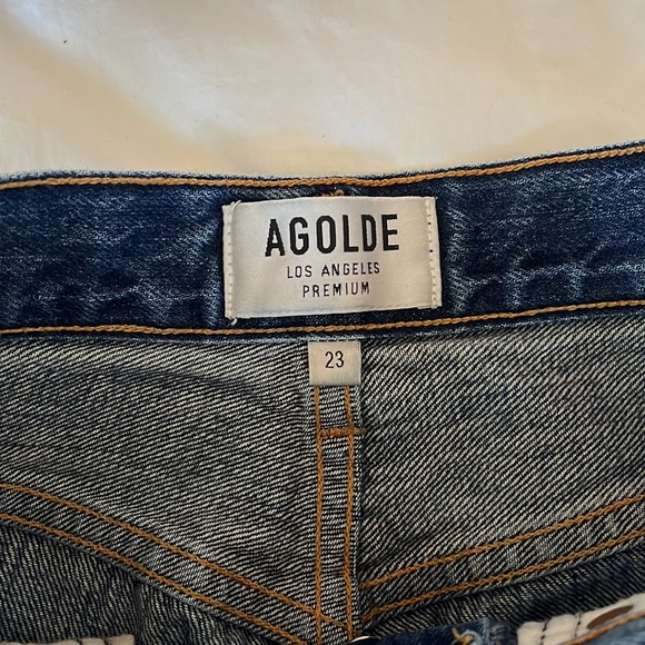 Agolde Riley Crop Size 23 - Picture 2 of 4